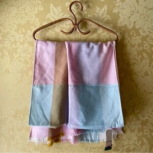 NEW Joules Bridey Checked Scarf / Wrap